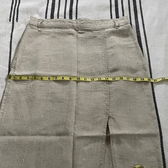 100% linen maxi skirt - Picture 7 of 8